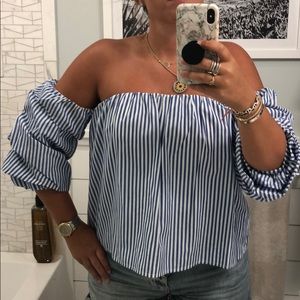 Bardot Off the Shoulder Top